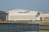 London Heathrow Airport, London, England United Kingdom (LHR) - British Airways Hanger - by Les Rickman