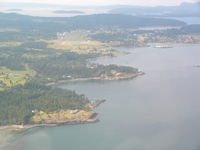 Friday Harbor Airport (FHR) - Friday Harbor from N5105R - by John Franich