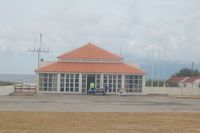 Corvo Airport - The tiny aiport building on the island of Corvu (airside) - by Micha Lueck