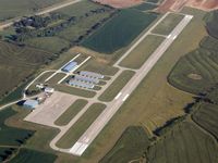 Plattsmouth Municipal Airport (PMV) - PMV in Summer - by William H. Maxey