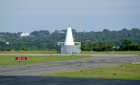 Block Island State Airport (BID) - The Sandy Point (SEY) VOR/DME as seen from the ramp at Block Island State (BID). - by Stephen Amiaga