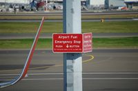 Sydney Airport, Mascot, New South Wales Australia (SYD) - Sign next to the winglet of a B737 - by Micha Lueck