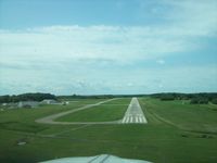Port Meadville Airport (GKJ) - Final approach Runway 25  Port Meadville, PA - by Mark Pasqualino