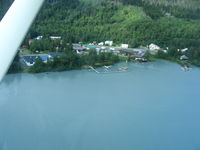 Summit Lake Seaplane Base (52Z) - looking east from a C206 - by Timothy Aanerud