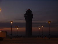 Portland International Airport (PDX) - PDX Tower at 5:45 AM - by Dylan Phelps