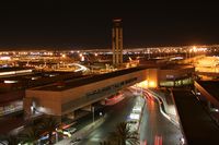 Mc Carran International Airport (LAS) - Las Vegas McCarran Int'l at night. - by Dean Heald