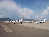 Eagle County Regional Airport (EGE) - General Aviation Ramp - by Mark Pasqualino