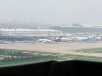 Shanghai Pudong International Airport, Shanghai China (ZSPD) - Cargo ramp at Shanghai Pu Dong Airport - by John J. Boling