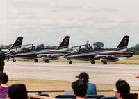 Willow Run Airport (YIP) - Frecce Tricolori at Willow Run - by Florida Metal