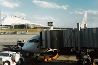 Denver International Airport (DEN) - Frontier at the gate 1996 - by Florida Metal