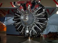 Poplar Grove Airport (C77) - R-1820-97 engine on display at local air museum - by Mark Pasqualino