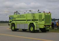 Oakland County International Airport (PTK) - Fire truck at PTK - by Florida Metal