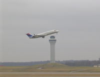 Cincinnati/northern Kentucky International Airport (CVG) - Comair in front of tower - by Florida Metal