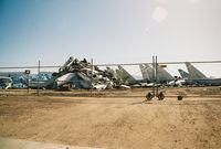 Tucson International Airport (TUS) - B-52 remains - by Mark Pasqualino