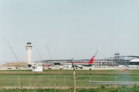 Detroit Metropolitan Wayne County Airport (DTW) - McNamara Terminal being built in 2000 - by Florida Metal