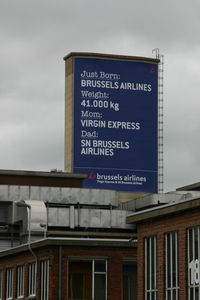 Brussels Airport, Brussels / Zaventem   Belgium (BRU) - V.E. and SNBA are merging to create Brussels Airways. this new company will start operations next March 25, 2007 - by Daniel Vanderauwera