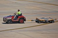Melbourne International Airport, Tullamarine, Victoria Australia (MEL) - Tug 3220 - by Micha Lueck