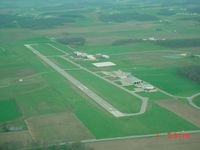 Huntingburg Airport (HNB) - Huntingburg Airport during the spring of 2004 - by Travis McQueen