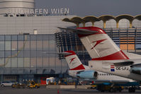 Vienna International Airport, Vienna Austria (VIE) - Two Fokker on Pier East - by Yakfreak - VAP