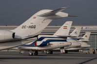 Vienna International Airport, Vienna Austria (VIE) - GAC West Ramp with some Falcons - by Yakfreak - VAP