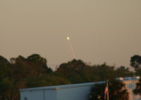 Daytona Beach International Airport (DAB) - Rocket Launch in distance at DAB. - by Florida Metal
