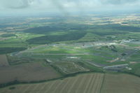 Silverstone Heliport Airport, Silverstone, England United Kingdom (EGBV) - Silverstone airfield and motor racing circuit - by Pete Hughes