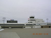 Gander International Airport - Terminal at Gander, Newfoundland - by John J. Boling