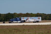 Space Coast Regional Airport (TIX) - Truck on runway - by Florida Metal