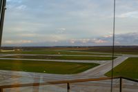 The Eastern Iowa Airport (CID) - Looking SE from control tower towards approach end of RY 31 - by Glenn E. Chatfield