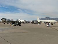 Nellis Afb Airport (LSV) - Aircraft on static display during Aviation Nation 2006. - by Brad Campbell