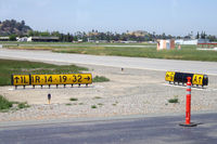 Buchanan Field Airport (CCR) - Taxi way signs - by Bill Larkins