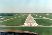 Eagle Creek Airpark Airport (EYE) - Landing on 03 back around 1990 in an orange Cessna Cardinal. - by IndyPilot63