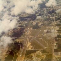 Florence Regional Airport (FLO) - Shot taken from a Cessna 172 at 7500 MSL - by Glenn E. Chatfield