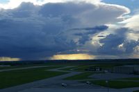 The Eastern Iowa Airport (CID) - Looking west, northwest - by Glenn E. Chatfield