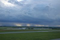 The Eastern Iowa Airport (CID) - Looking west, southwest - by Glenn E. Chatfield