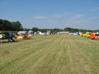 Barber Airport (2D1) - Aeronca/T-craft fly-in at Alliance, OH - by Bob Simmermon
