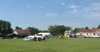 Barber Airport (2D1) - Aeronca/T-craft fly-in at Alliance, OH - by Bob Simmermon
