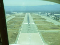 Van Nuys Airport (VNY) - VNY RWY16R SHORT FINAL - by COOL LAST SAMURAI