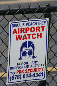 Dekalb-peachtree Airport (PDK) - Report Suspicious Activity - Like the person in the picture? - by Michael Martin