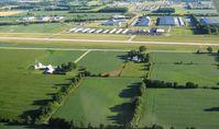 Delaware Municipal - Jim Moore Field Airport (DLZ) - Left downind for 28 - by Bob Simmermon