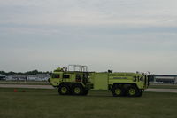 Wittman Regional Airport (OSH) - Fire truck - by Mark Pasqualino