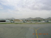 Kabul International Airport, Kabul Afghanistan (OAKB) - Military ramp at Kabul (KBL) - by John J. Boling