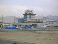 Kabul International Airport - Control Tower at Kabul (KBL) - by John J. Boling