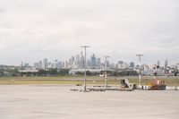Sydney Airport, Mascot, New South Wales Australia (SYD) - downtown Sydney, from BA terminal - by Daniel Vanderauwera