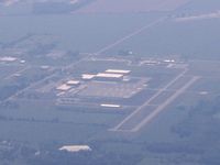Abrams Municipal Airport (4D0) - From 8500' over Lansing - by Bob Simmermon
