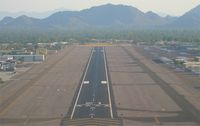 Scottsdale Airport (SDL) - Approaching runway 21 - by mikkelly@indigo.ie