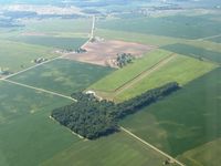 Millertime Airport (4OH4) - View from 3000'. - by Bob Simmermon