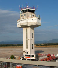 Girona-Costa Brava Airport, Girona Spain (LEGE) - ATC Tower - Girona Airport - by Jorge Molina