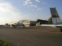 Airlake Airport (LVN) - King Air 200WZ starting up infront of the main buildings at Airlake. - by Mitch Sando