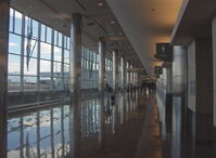 Ted Stevens Anchorage International Airport (ANC) - South Terminal C Concourse Pillars - by Doug Robertson